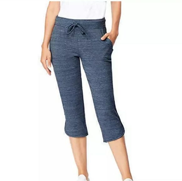 🆕️Ladies' Soft Fleece Knit Capri Pants - Picture 1 of 2